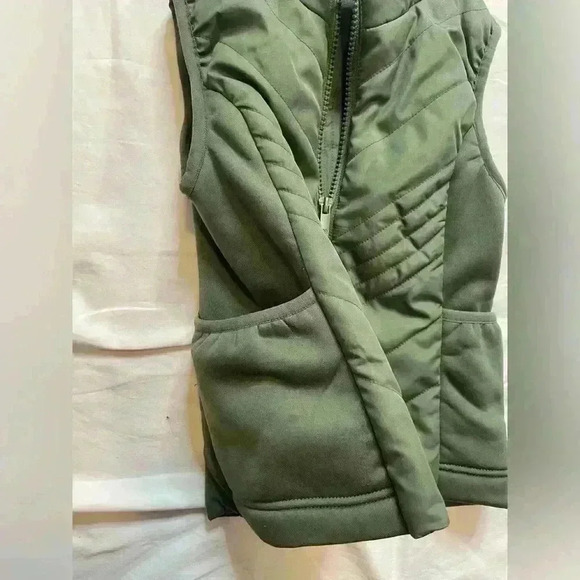 All in Motion Girls Size XS 4/5 Vest Green - Picture 6 of 6